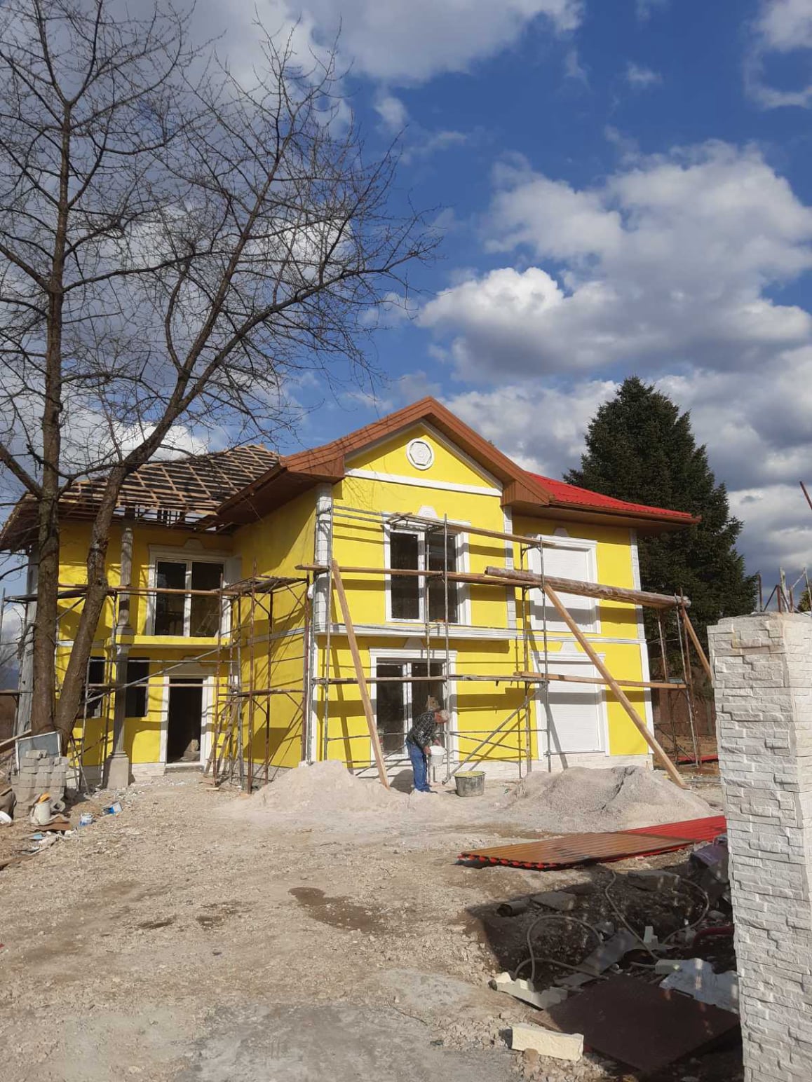 Construction status as of February 2024